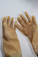 Перчатки диэлектрические бесшовные латексные 1кВ