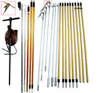 КШЗ-10Н 25мм Комплект штанг для заземления воздушных линий Купить с доставкой до объекта по России и СНГ. Низкие цены. Всегда в срок 