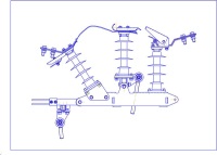 Разъединитель РЛК 10 кВ Видео. Низкие цены. Доставка по РФ и СНГ. Всегда в срок