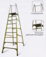 Диэлектрические лестницы. Стремянки. Вышки. Подмостки

