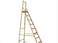 Стремянки стеклопластиковые диэлектрические с вертикальной опорой ССВ и ССВ-ТШ (Россия)