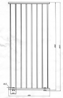 ЩИТ ОГРАЖДЕНИЕ 1800Х850ММ