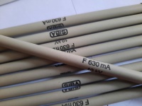 Предохранитель SIBA 630 мА, 10 кВ № 187000, 8х150 мм 